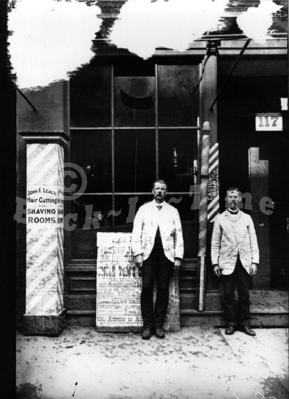 John F. Leach Barber Shop - large