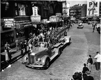 Mack Tower Truck Fire Engine - Boston, Massachusetts - 1930