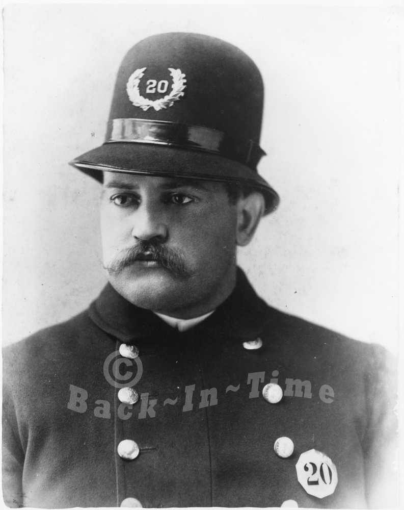 Mystery Police Officer Badge #20 - large