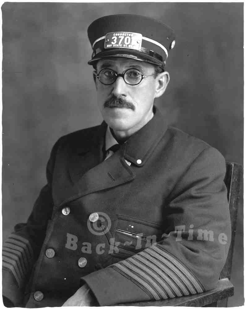 Bay State Street Railway Conductor #3701 - large