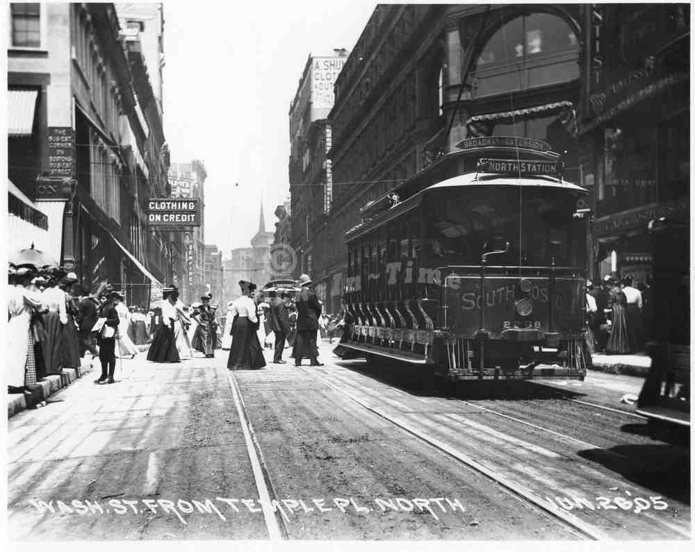 Boston, Mass. Washington St. Car #2268 - large