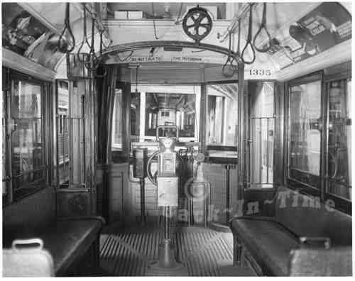 Streetcar #1335 Interior