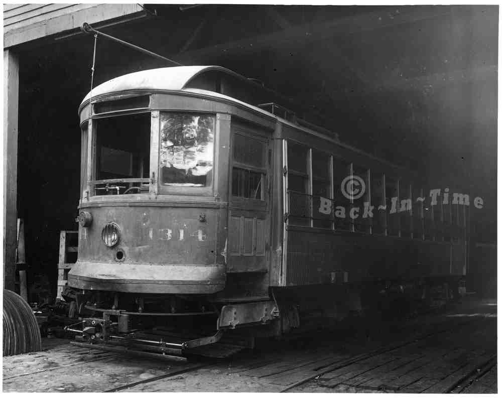 Streetcar #1314 In The Barn - large