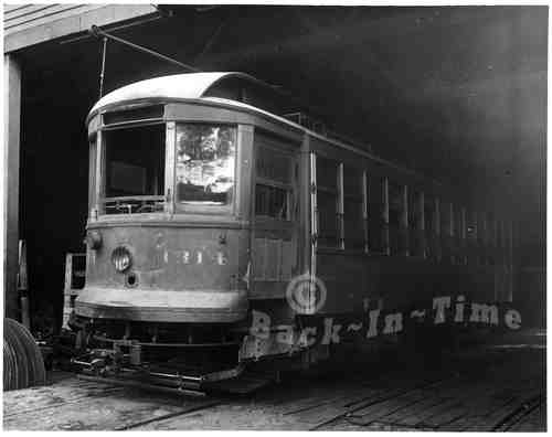 Streetcar #1314 In The Barn