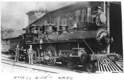 Norwich & Worcester Railroad Engine #13