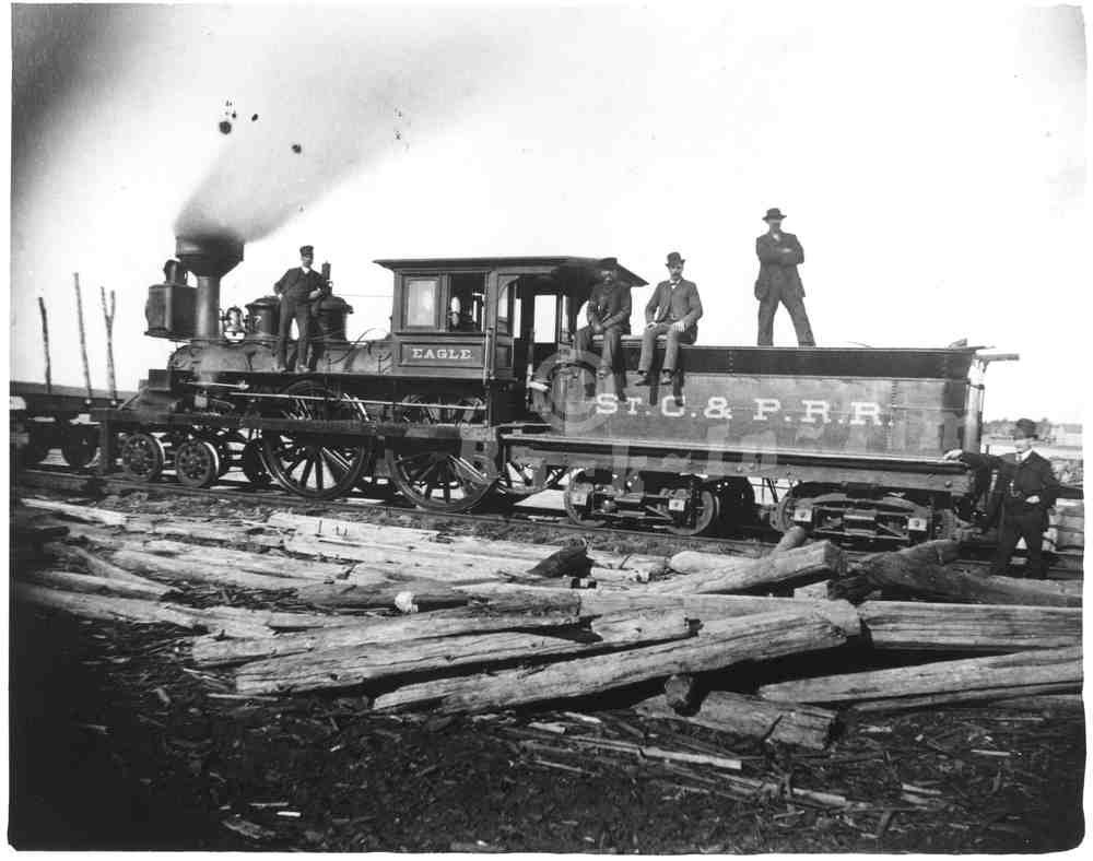 St. Croix & Penobscot Railroad #7 "Eagle" - large