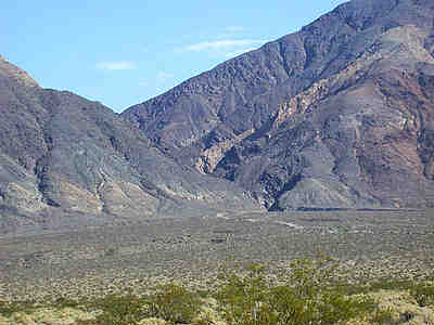 Entrance to Goler Wash - photo by Hal Newman, 11/05/2001