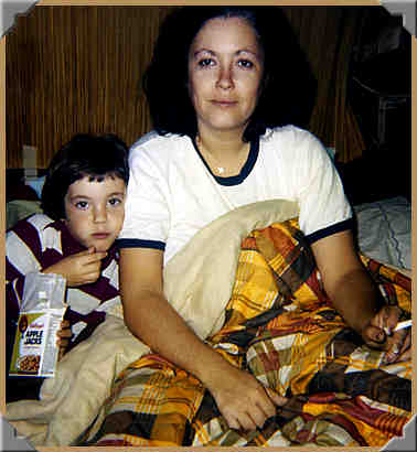 Ready for some sleep after a very long day - 10/1976.